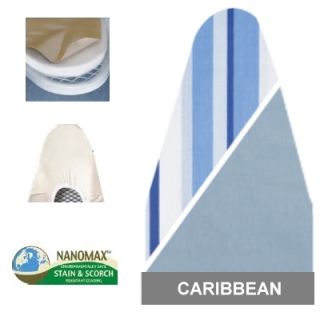  Design 7706 Caribbean Reversible Ironing Board Cover Pad