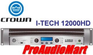 Crown ITech 12000HD Power Amplifier IT 12000HD Authorized Dealers b
