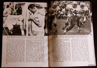 Green Bay Packers 1967 Jerry Kramer Football Pictorial Angel on His