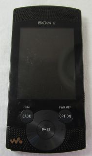 Black 16 GB Sony Walkman  Player NWZ S545
