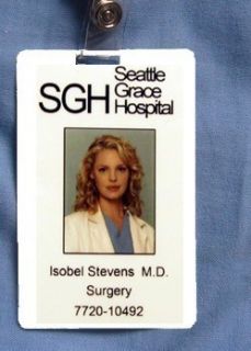 Greys Anatomy ID Card Isobel Stevens SGH Customize It
