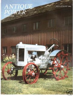 Silver King Plymouth Tractor Antique Power 1991