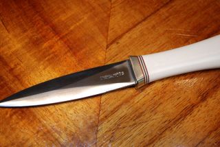 Randall Made Knife Guardian White Ivor Micarta Mint Stainless