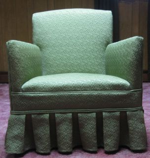 Antique Newly Upholstered Firm Chair Lowered The Price $100 So You Can
