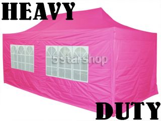 Pink 10x20 EZ Pop Up Party Folding Tent Canopy