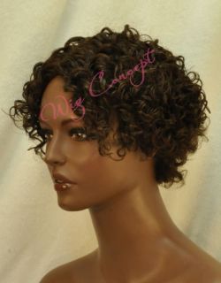 Soul Tress Short Curly 100 Human Hair Wig H Lina