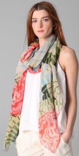 Thakoon Addition Cabbage Rose Scarf