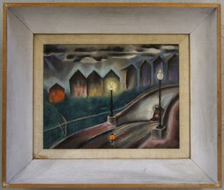Marion Cunningham TUNNEL Train Pastel 1930s SF Ft. Mason from Aquatic