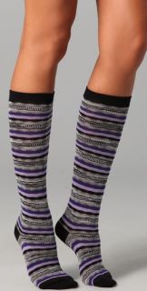 Missoni Stripe Mid Calf Socks