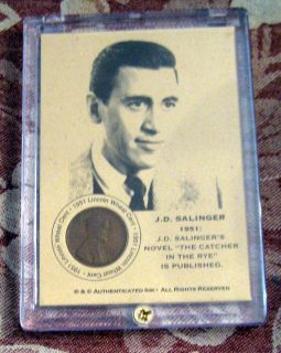 Salinger 1951 Wheat Penny Catcher in The Rye RARE