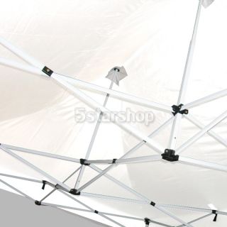  Waterproof White 10x20 Popup Party Folding Tent Canopy Gazebo