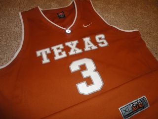 Nike Texas Longhorns Basketball A J Abrams Jersey Game NCAA Durant XL