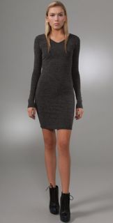 T by Alexander Wang Long Sleeve Fitted Dress