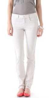 See by Chloe Pinstriped Skinny Jeans