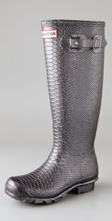Hunter Boots Carnaby Collection Metallic Boa Boots
