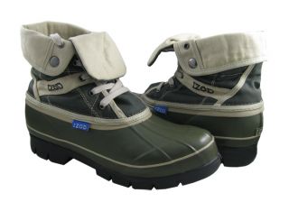 New IZOD Mens Brayden Khaki Ankel Boots US Size 11