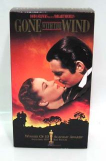VHS Video Gone with The Wind Vivien Leigh Remastered