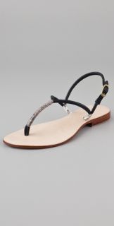 Cocobelle Bico Snakeskin Thong Sandals