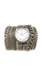 Sara Designs All Chain Wrap Watch