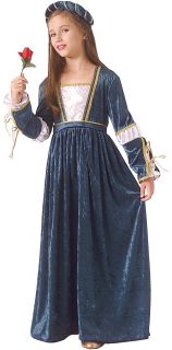 Juliet Romeo Girl Child Costume Party Dress Up Supplies