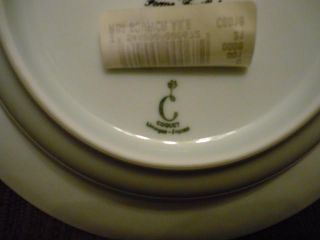 JL Coquet Feuilles Rimmed Soup NWT Mint