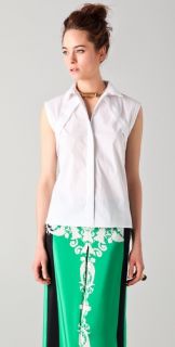 Tibi Sleeveless Blouse