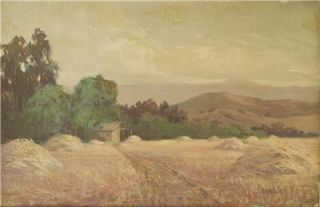 Jack Wilkinson Smith (1873 1949) California Landscape Important Oil on