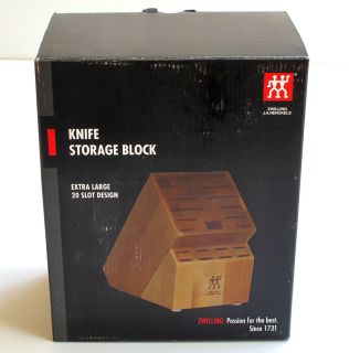 Henckels 20 Slot Knife Block New 