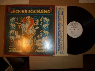 Jack Bruce Band Hows Tricks LP Very RARE White Label Promo Vinyl