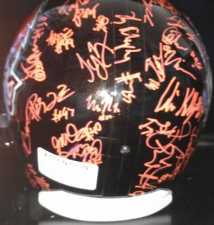 2012 Oregon St State Beavers team signed Football Helmet  CERTIFICATE