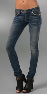 Current/Elliott The Skinny Jeans with Studs