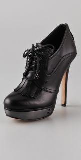 House of Harlow 1960 Nelly Kilty Platform Booties