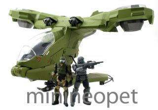 Jada Toys 96621 Halo 4 UNSC Hornet 9 9 with Figures Combat Edition