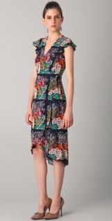 Nanette Lepore Most Lovable Print Midi Dress