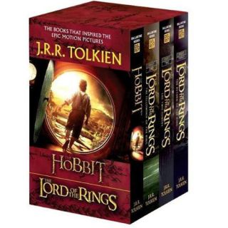 New J R R Tolkien 4 Book Boxed Set The Hobbit and The Lord of The