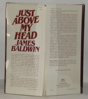 James Baldwin   Just Above My Head   HCDJ 1st 1st SUPERB   NR