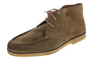 Fish New Frederick Gray Suede Chukka Loafer Ankle Boots Shoes 12