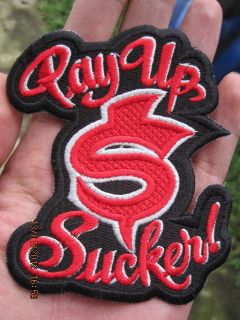  Up $ Sucker Patch Jesse James West Coast Choppers Red Blood CFL