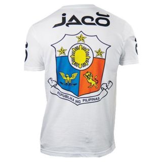 Jaco Clothing MMA Philippines Walkout Tee Shirt White Shirt 3XL