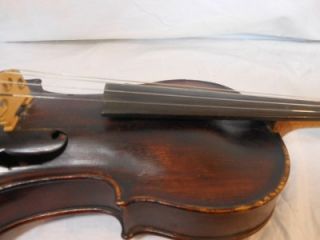Antique Jacobus Strainer Violin 1676 Printed Inside