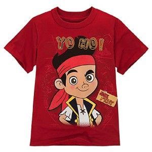 Jake and The Neverland Pirates Boys 2T 3T 4T 5T 4 5 6 7 8 Tee Shirt