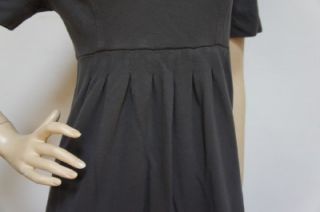 James Perse Gray Charcoal Comfy Cotton Tencel Dress Sz 3