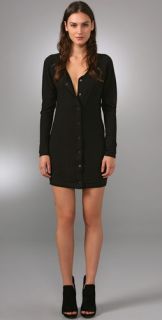 T by Alexander Wang Tencel French Terry Dress