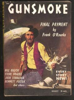Gunsmoke by Frank ORourke Vol 1 2 Flying Eagle Publications Westerns
