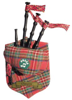 Great Gift Scotland Tartan Musical Clan Magnet Bagpipes Glasgow