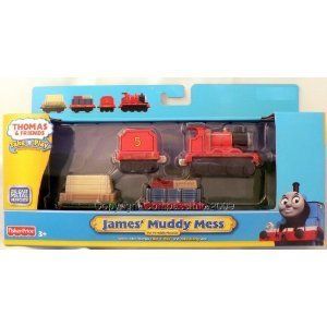 Thomas Friends Take N Play James Muddy Mess Train Set