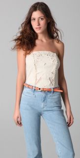 Free People Music City Rough Cut Corset Top