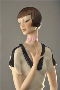 BEAUTIFUL RARE Retired CAPODEMONTE Giuseppe ARMANI Figurine LADY with