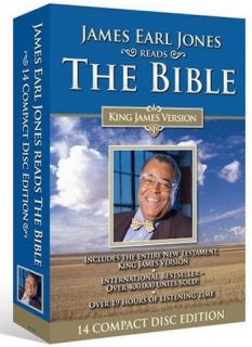 King James Holy Bible Audio CDs with James Earl Jones