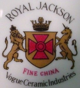 Royal Jackson China Concerto Bread Plate